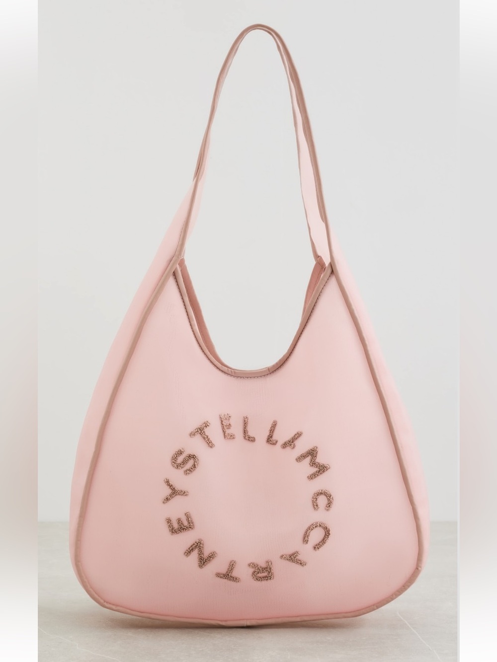 NWTS! Stella McCartney Large Mesh Hobo Bag- blush